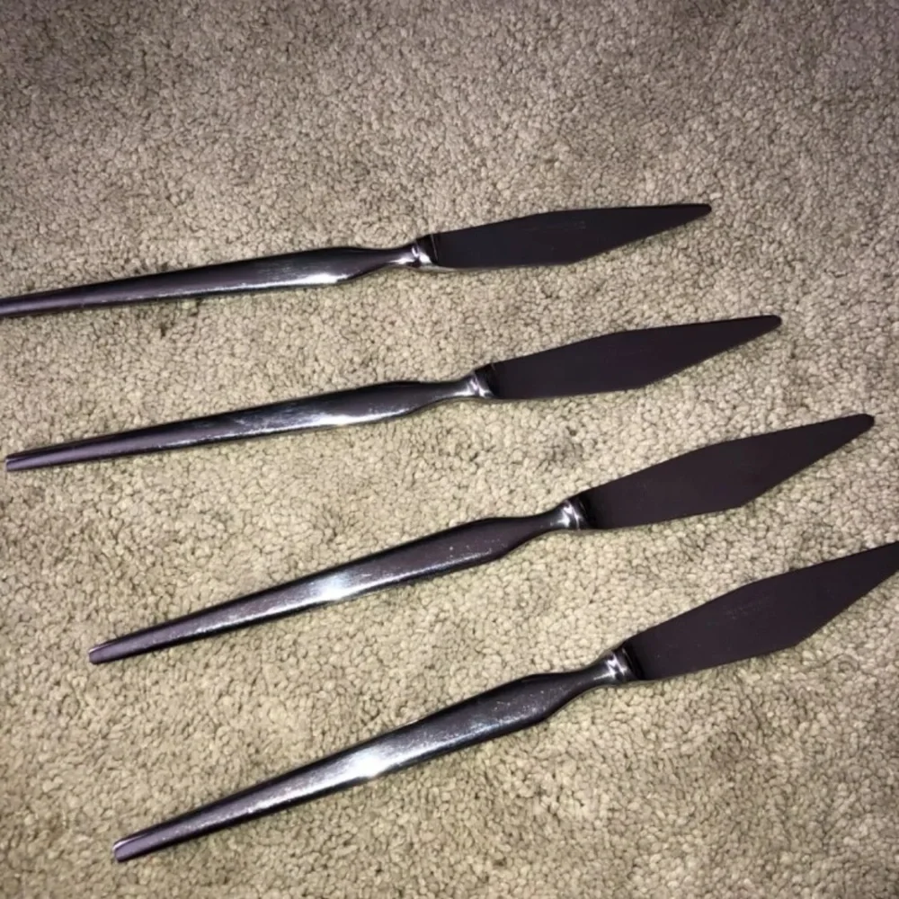 STANLEY ROBERTS Japan Stainless‎  Butter Knives Set (4)
